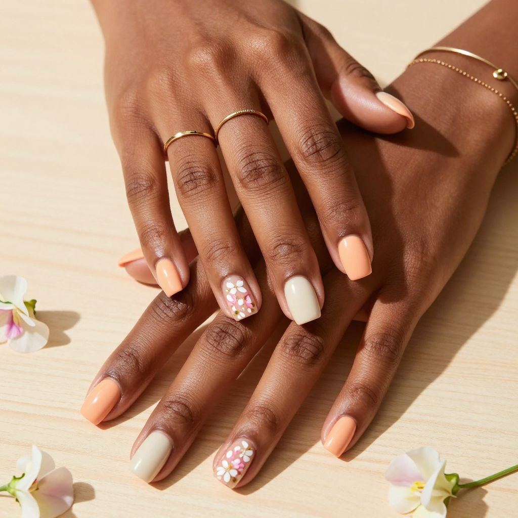 Cute Short Nail Ideas Black Girl 12