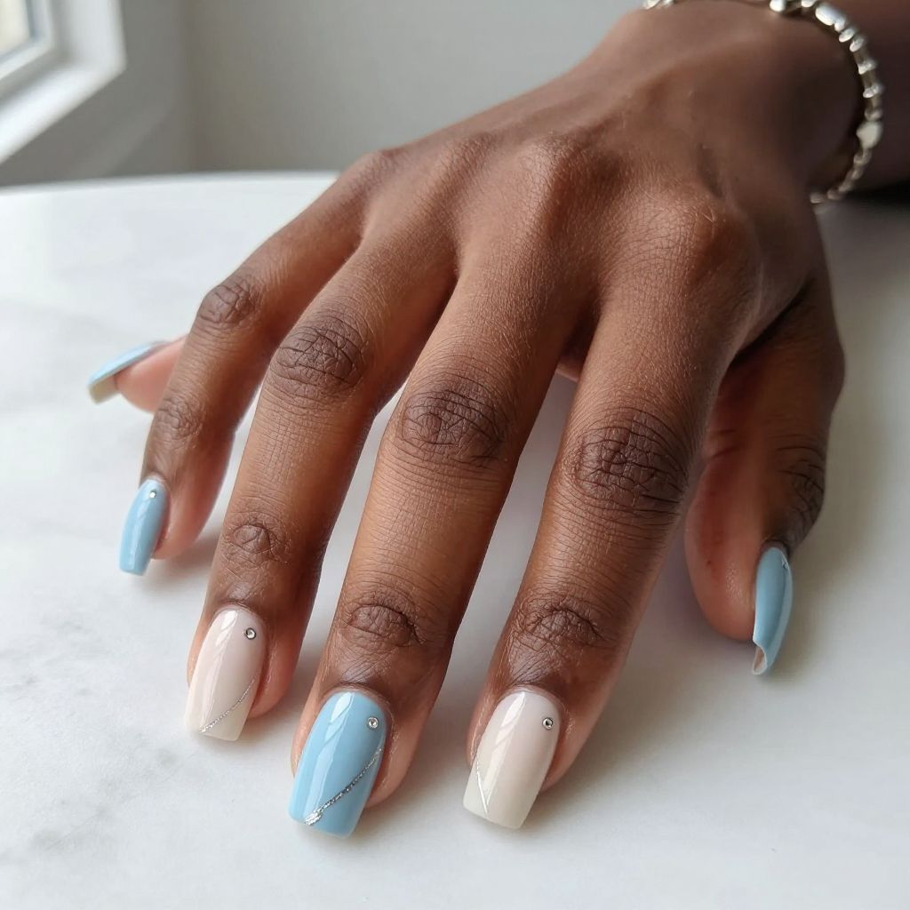 Cute Short Nail Ideas Black Girl 14