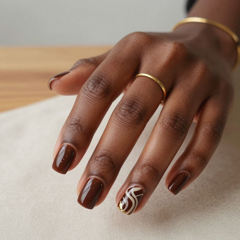 Cute Short Nail Ideas Black Girl 4
