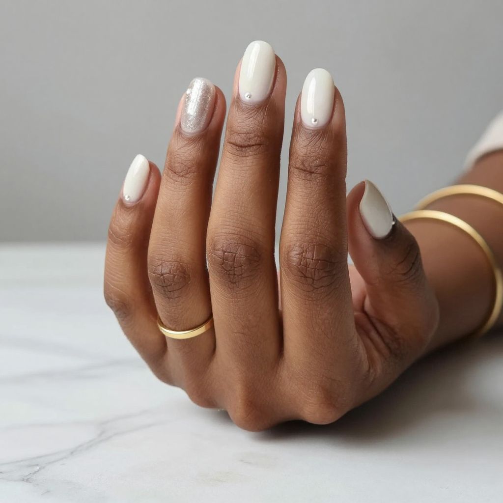 Cute Short Nail Ideas Black Girl 5