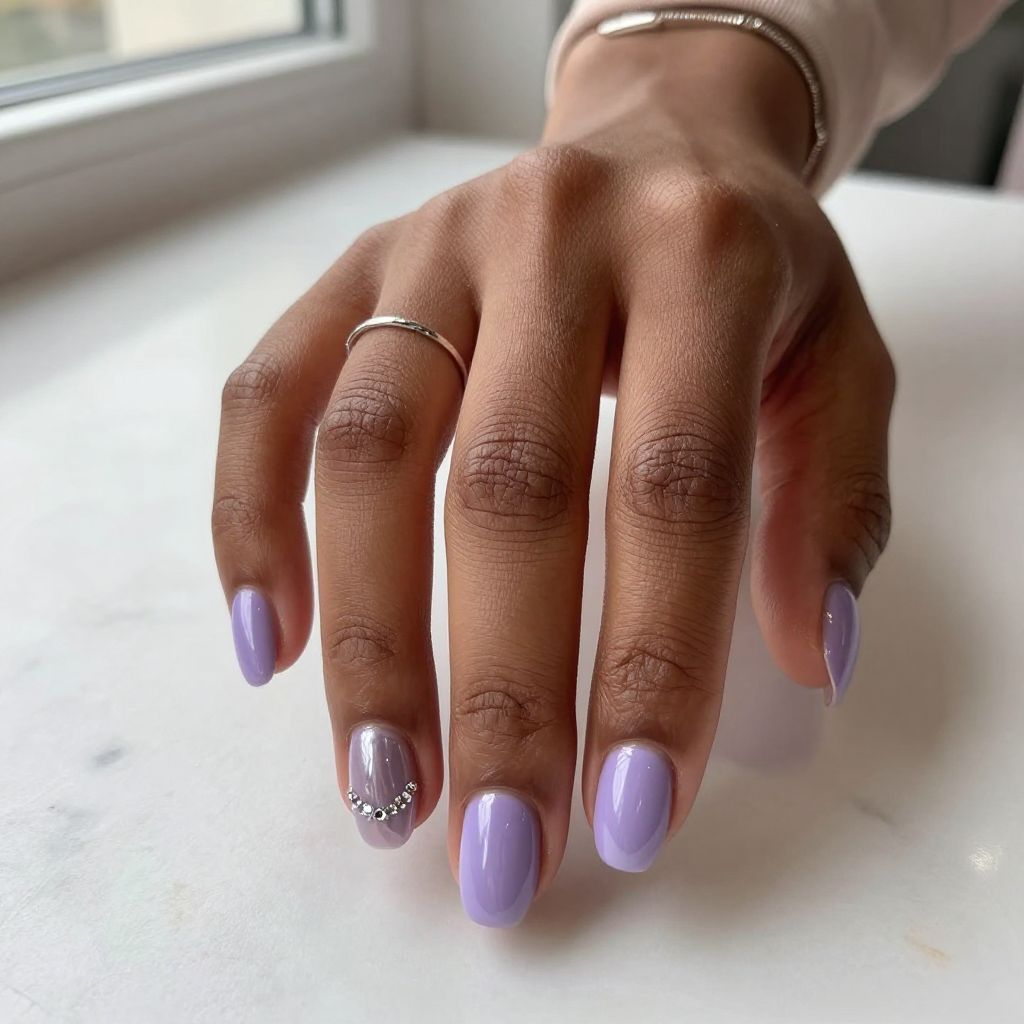 Cute Short Nail Ideas Black Girl 7