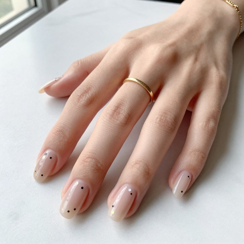 Minimal Dot Almond