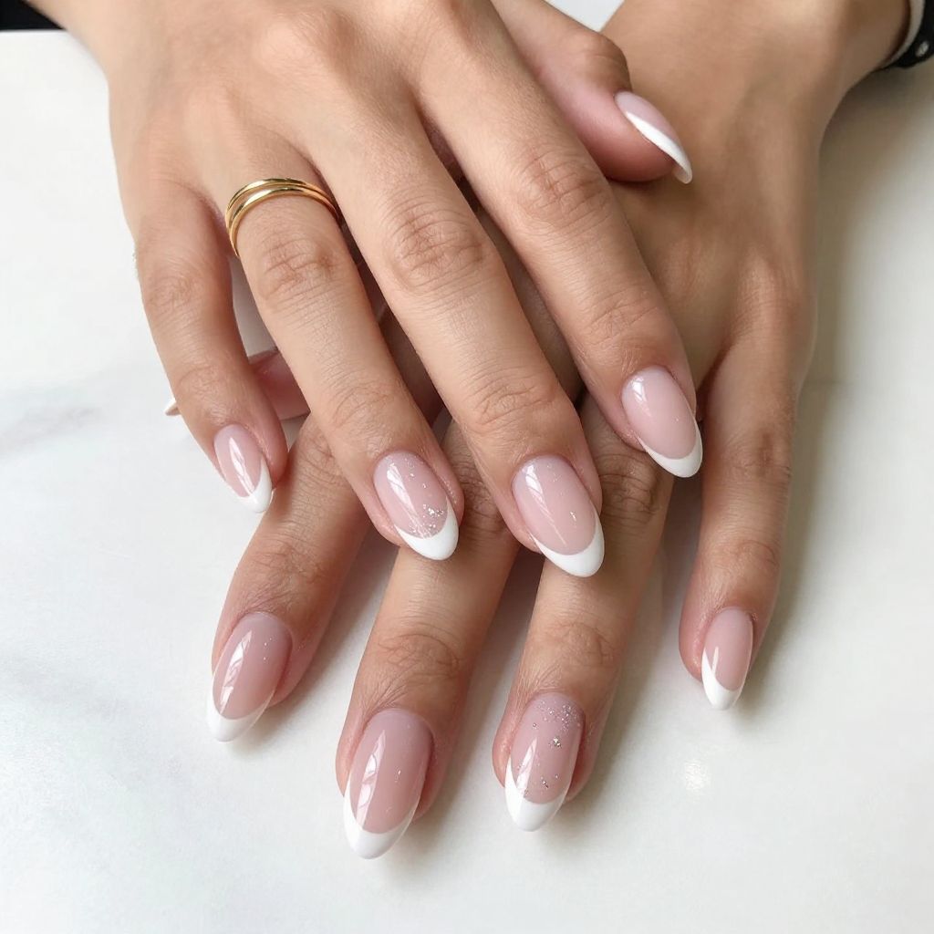 French Almond With Thin Tips