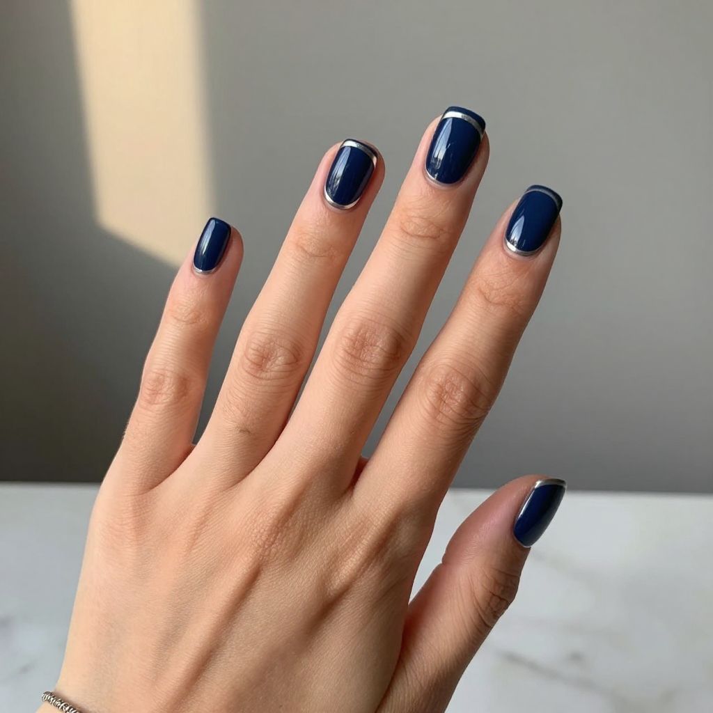 Short Square Nail Ideas 11