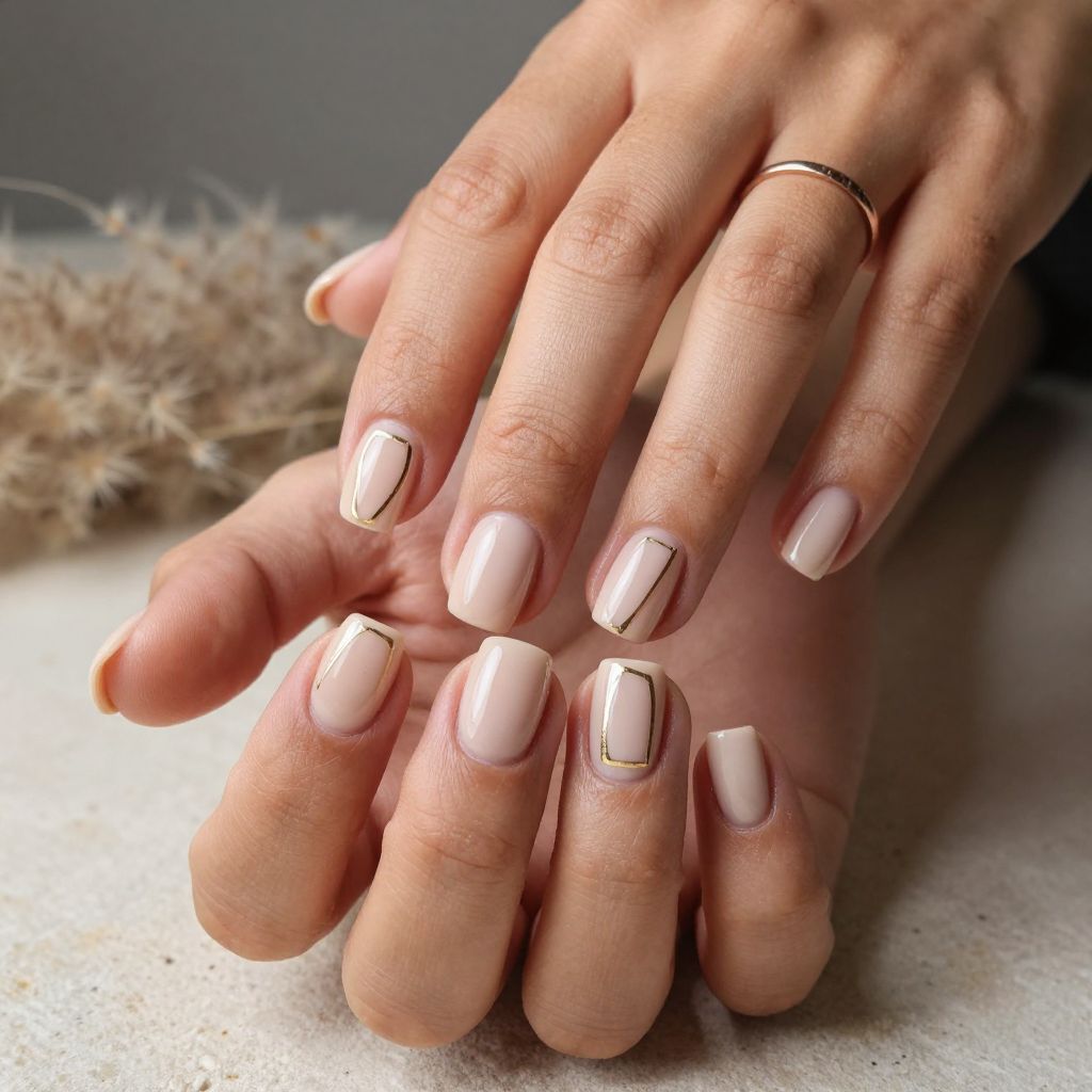 Short Square Nail Ideas 12
