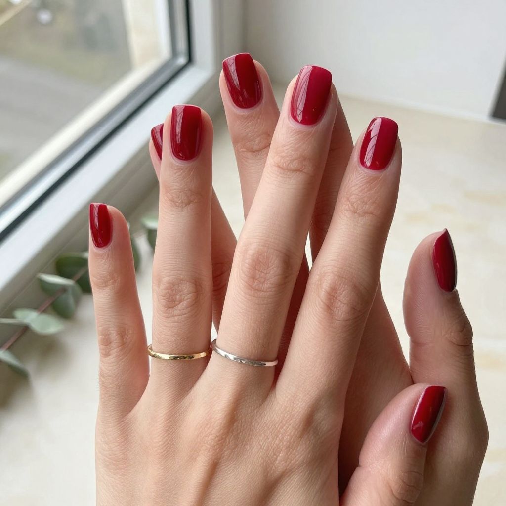 Short Square Nail Ideas 4