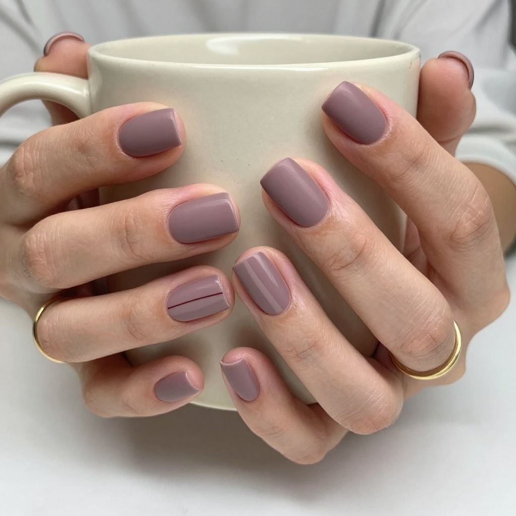 Short Square Nail Ideas 9
