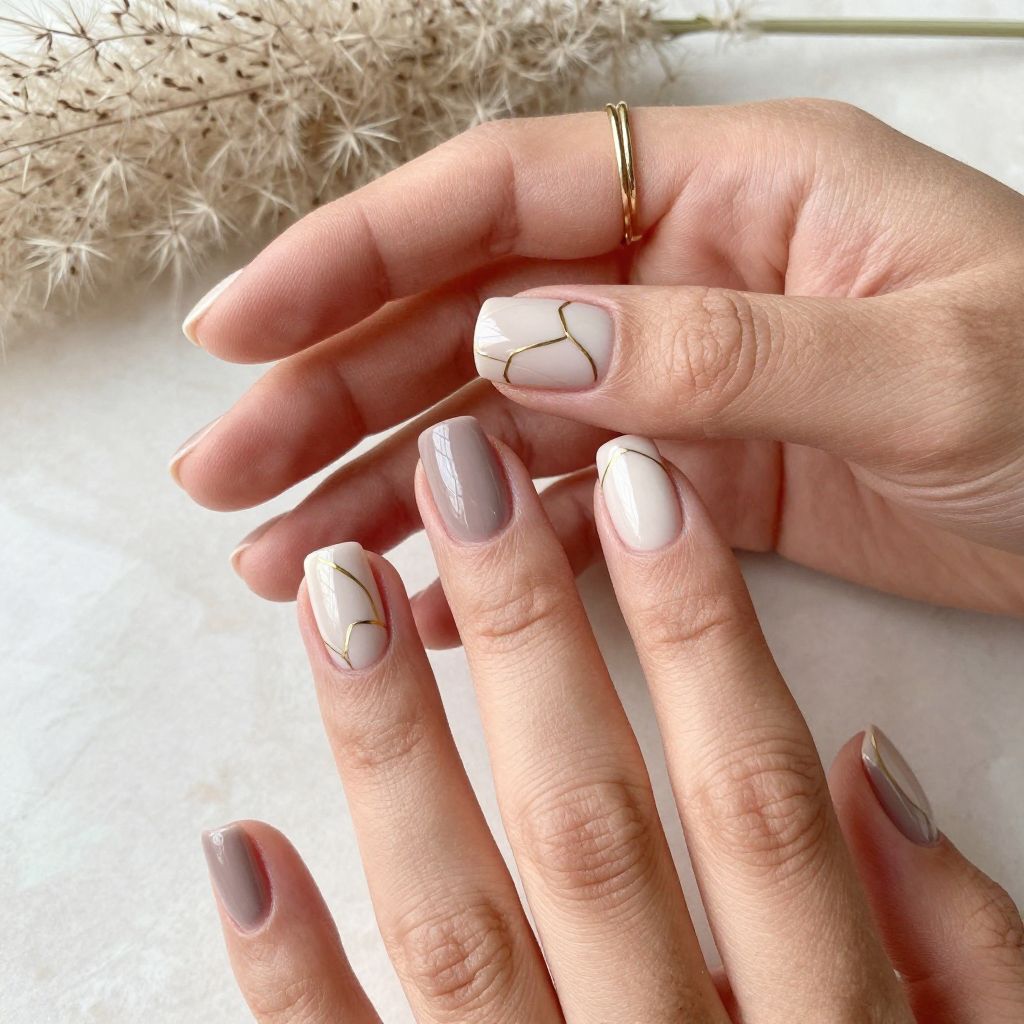 Short Square Nail Ideas 7