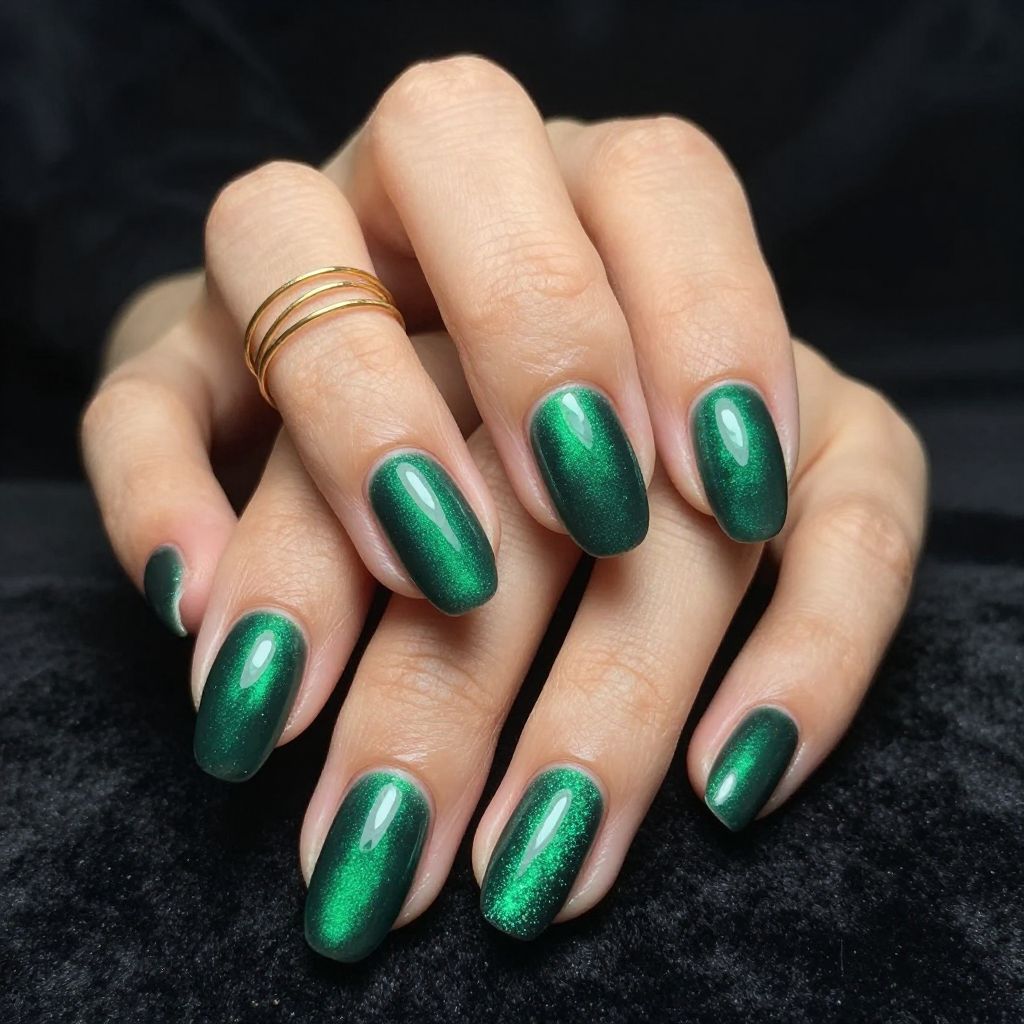 Velvet Almond Nails