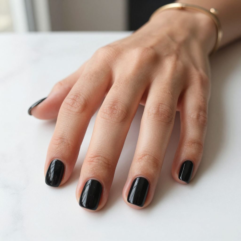 Black Nail Design Ideas