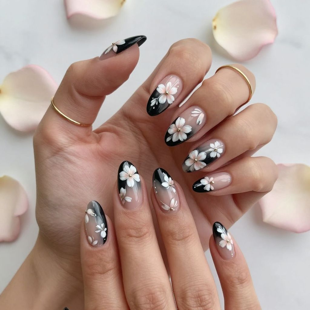 Black Nail Design Ideas
