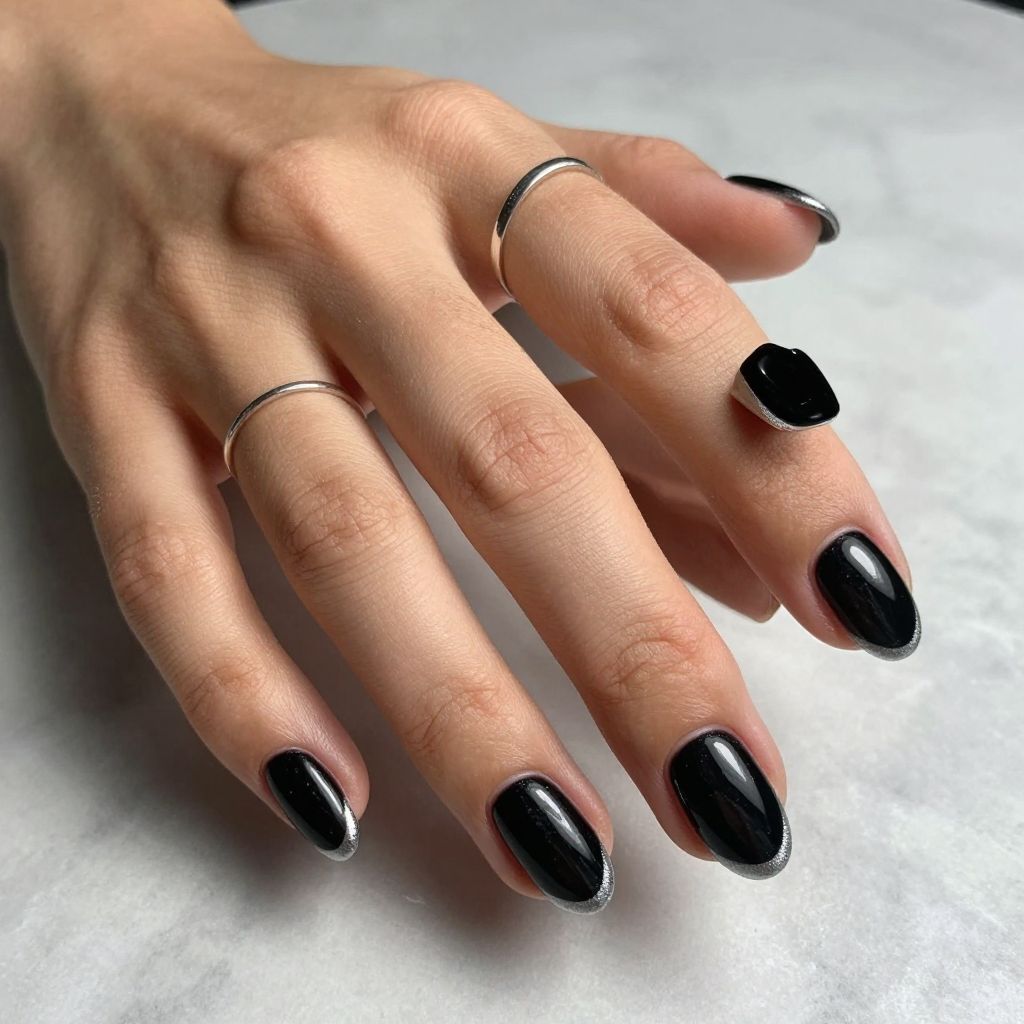 Black Nail Design Ideas