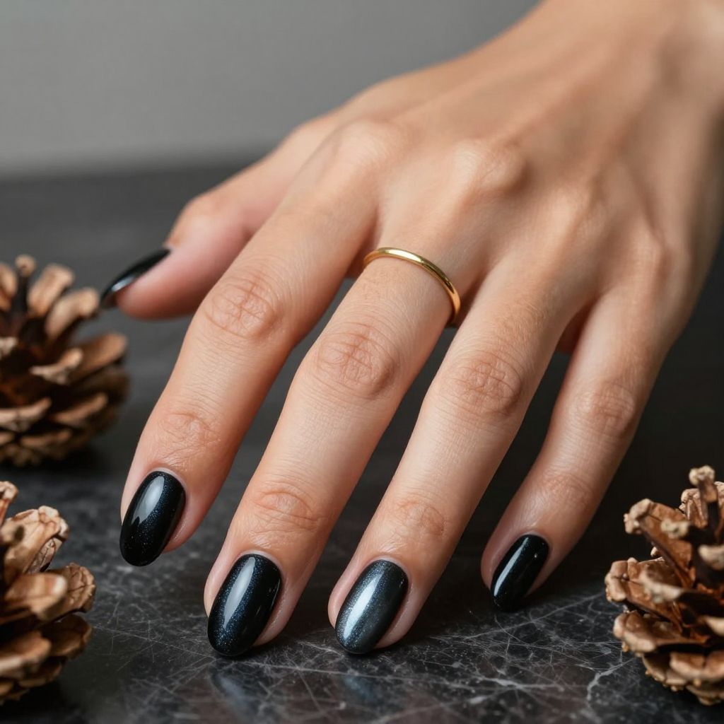 Black Nail Design Ideas
