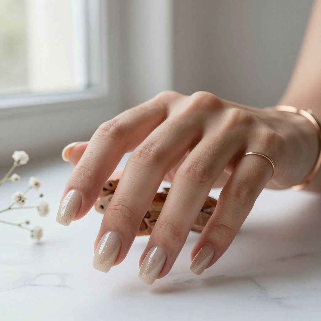 Champagne Shimmer Sheer