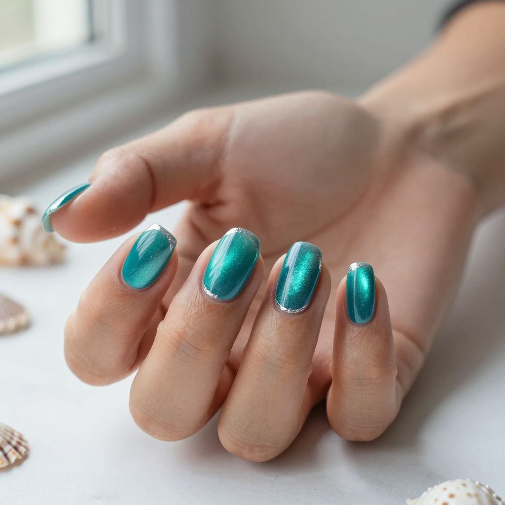 Cat Eye Nail Ideas 10