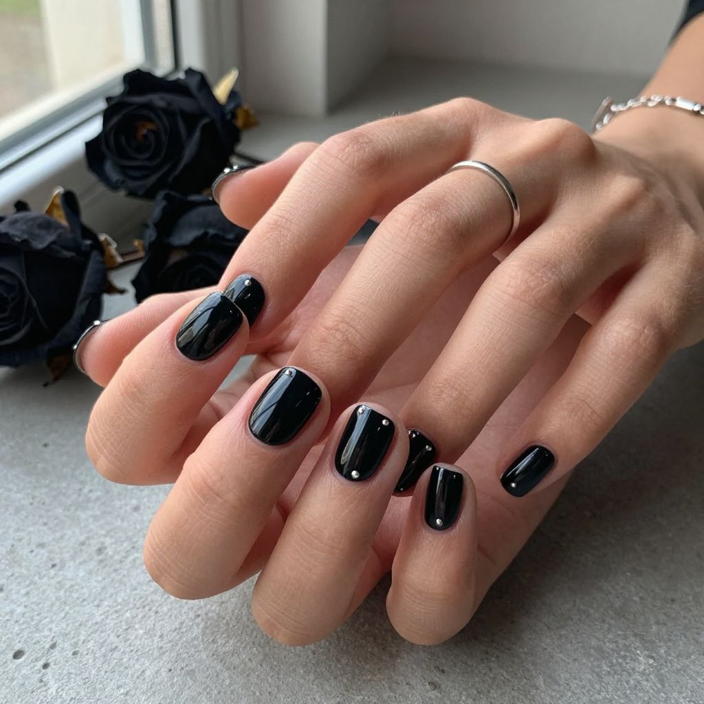 Goth Nail Ideas image 13
