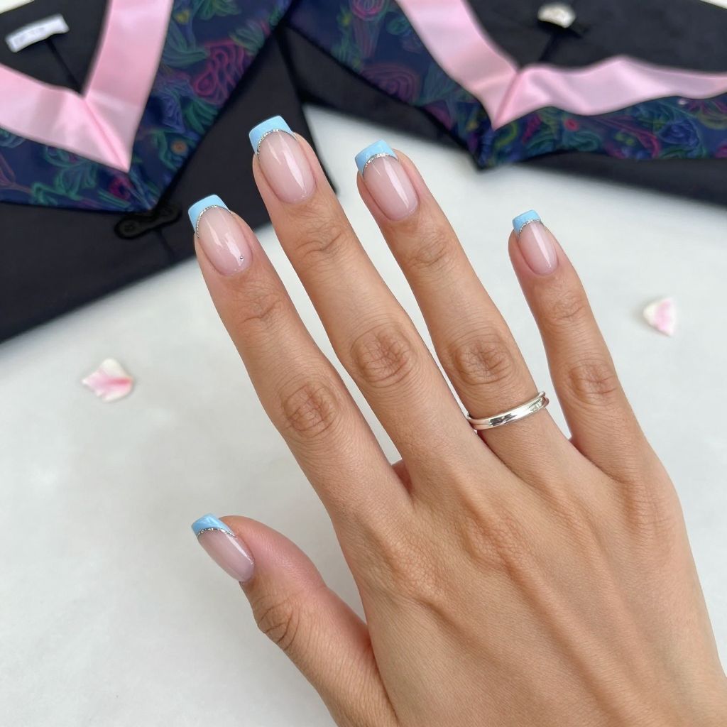 Baby Blue Graduation French