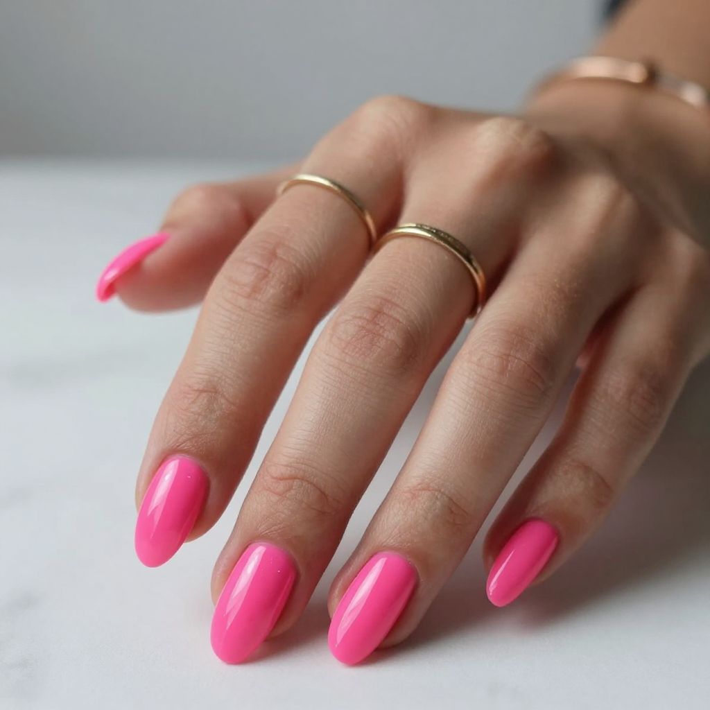 Hot Pink Nail Ideas