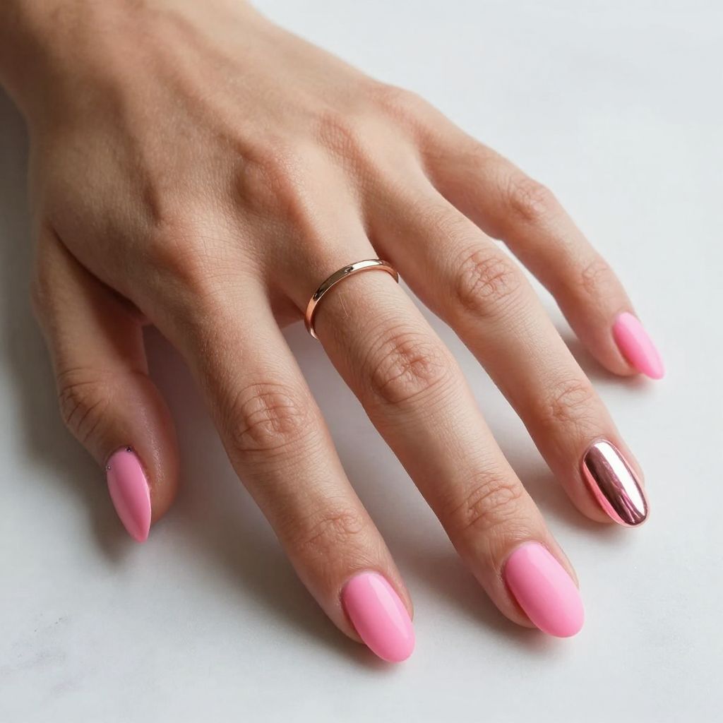 Hot Pink Nail Ideas
