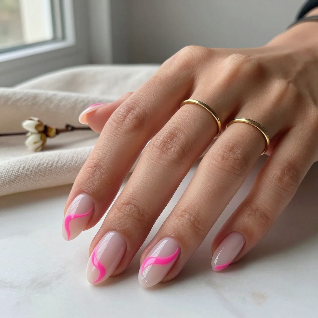 Hot Pink Nail Ideas