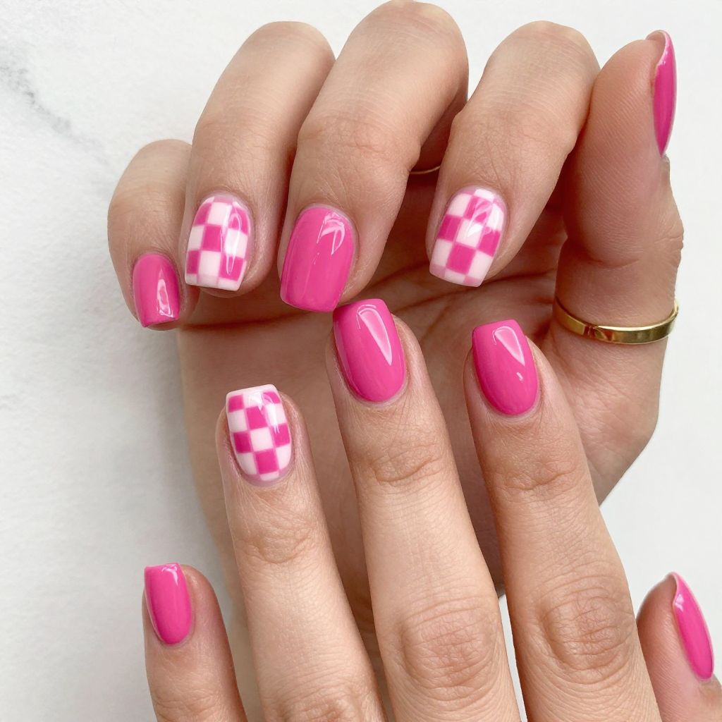 Hot Pink Nail Ideas