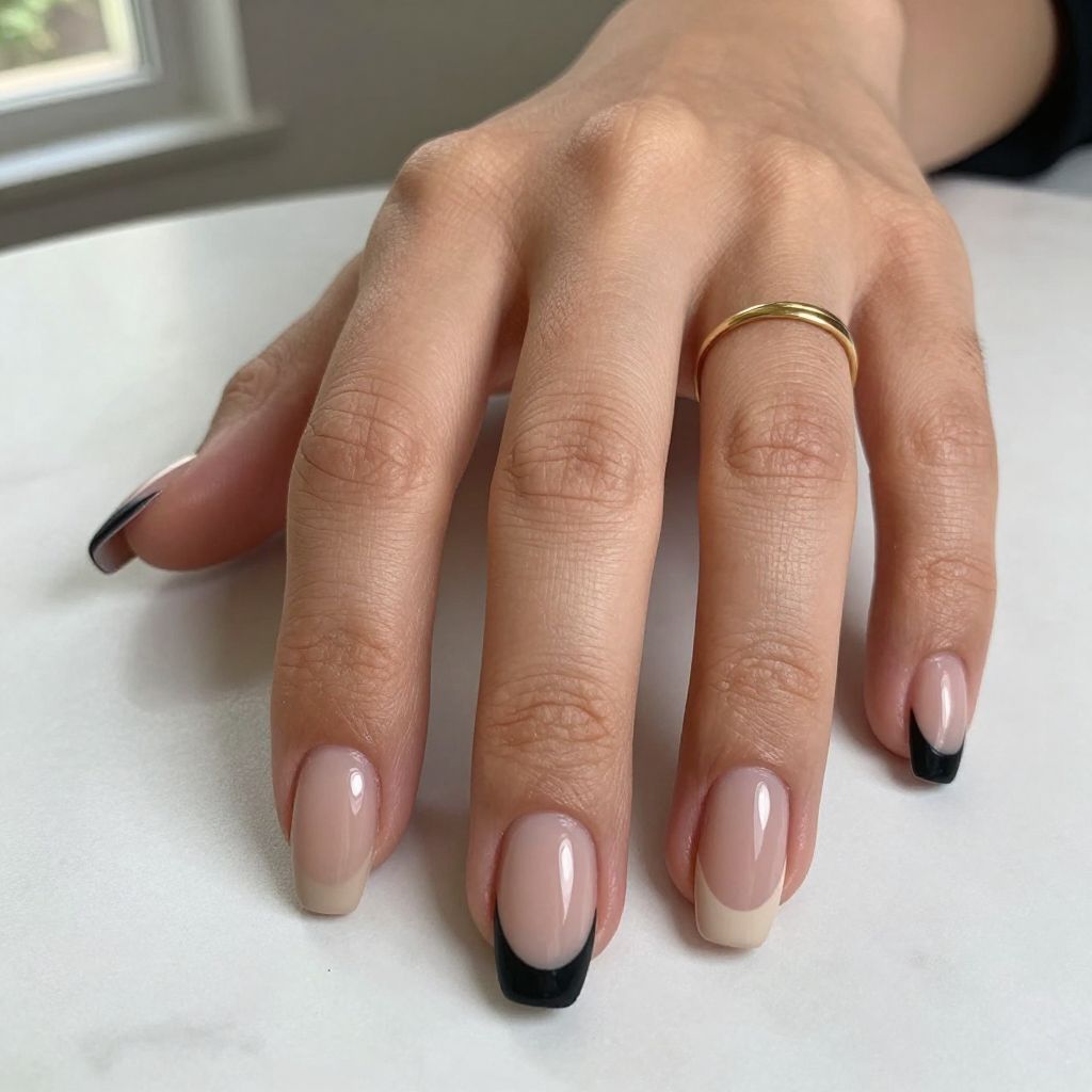 Matte French Tips