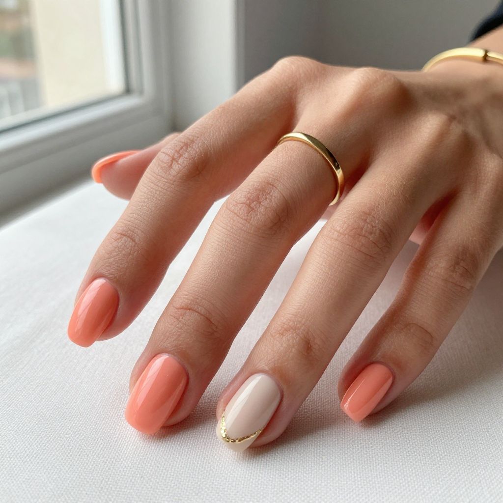 Soft Coral Solid Color
