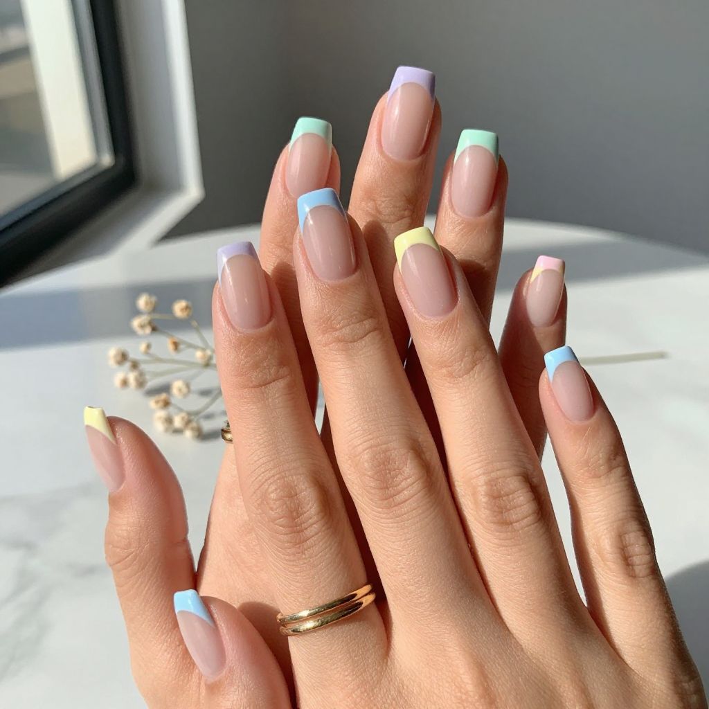 Mixed Pastel Micro French