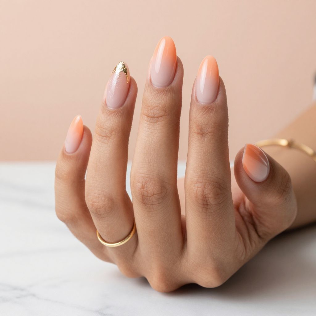 Peachy Ombre Fade