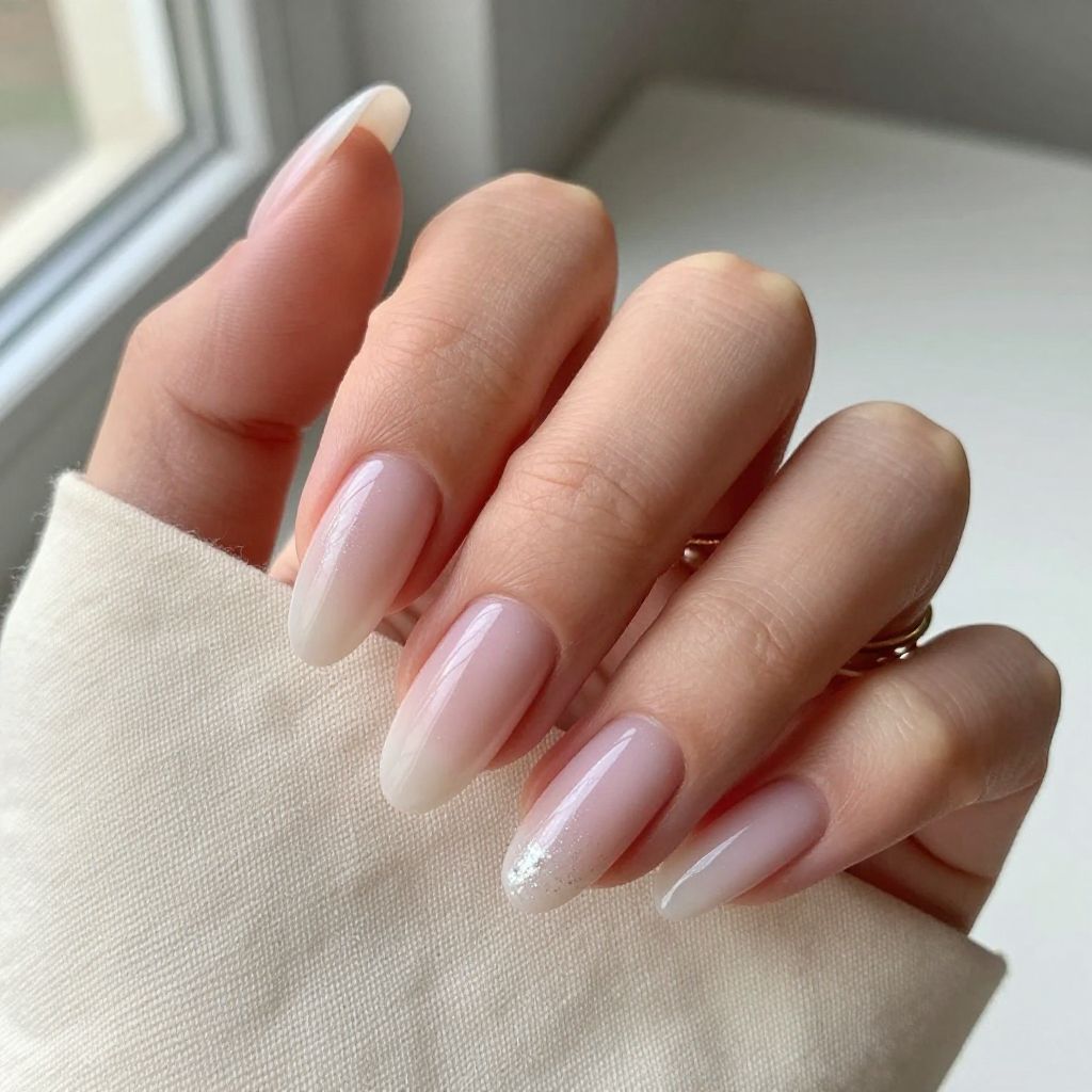 Milky Almond Acrylics