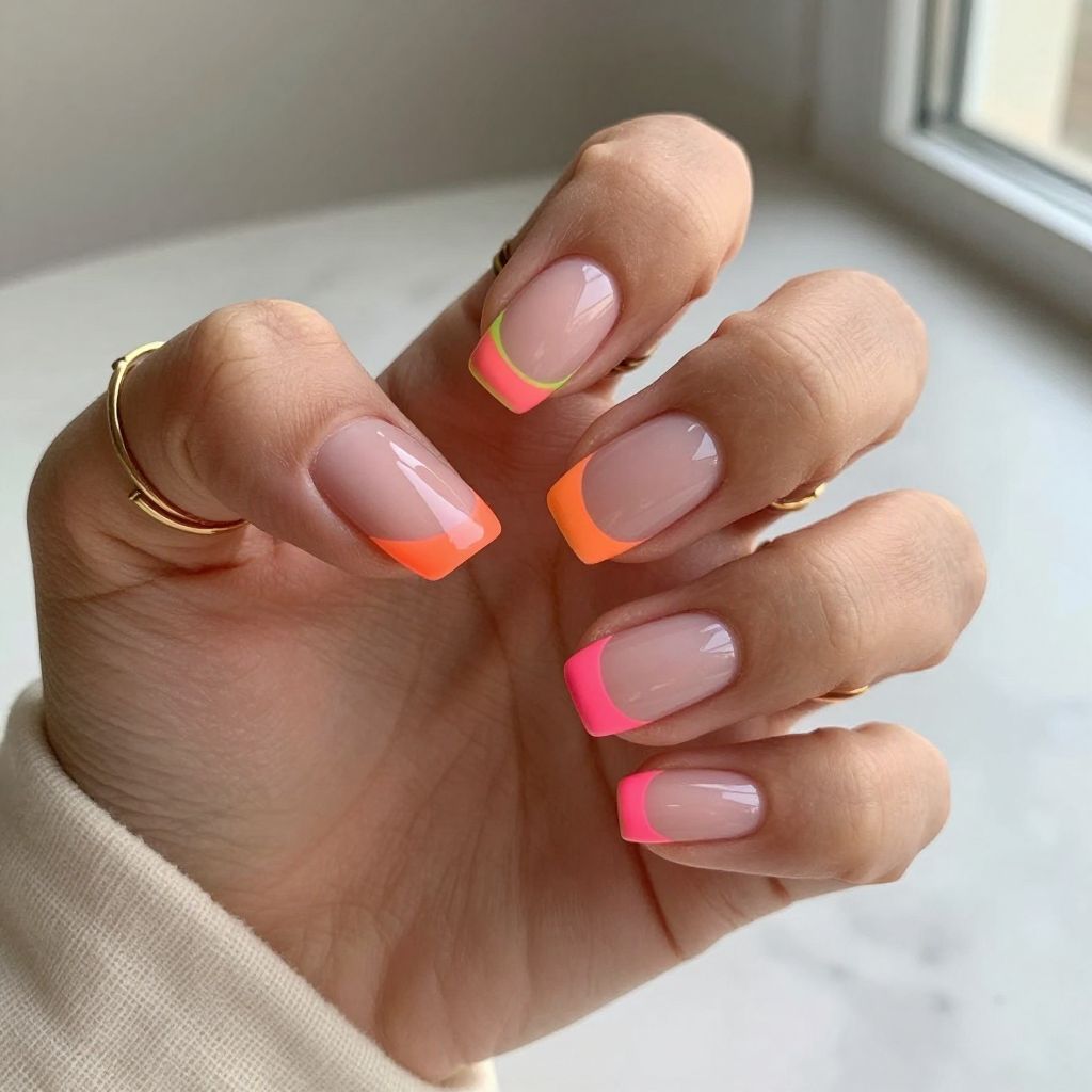 Neon Nail Ideas 1