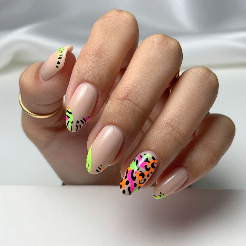 Neon Nail Ideas 9