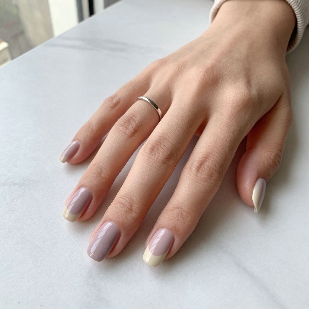 Mauve Gloss Square
