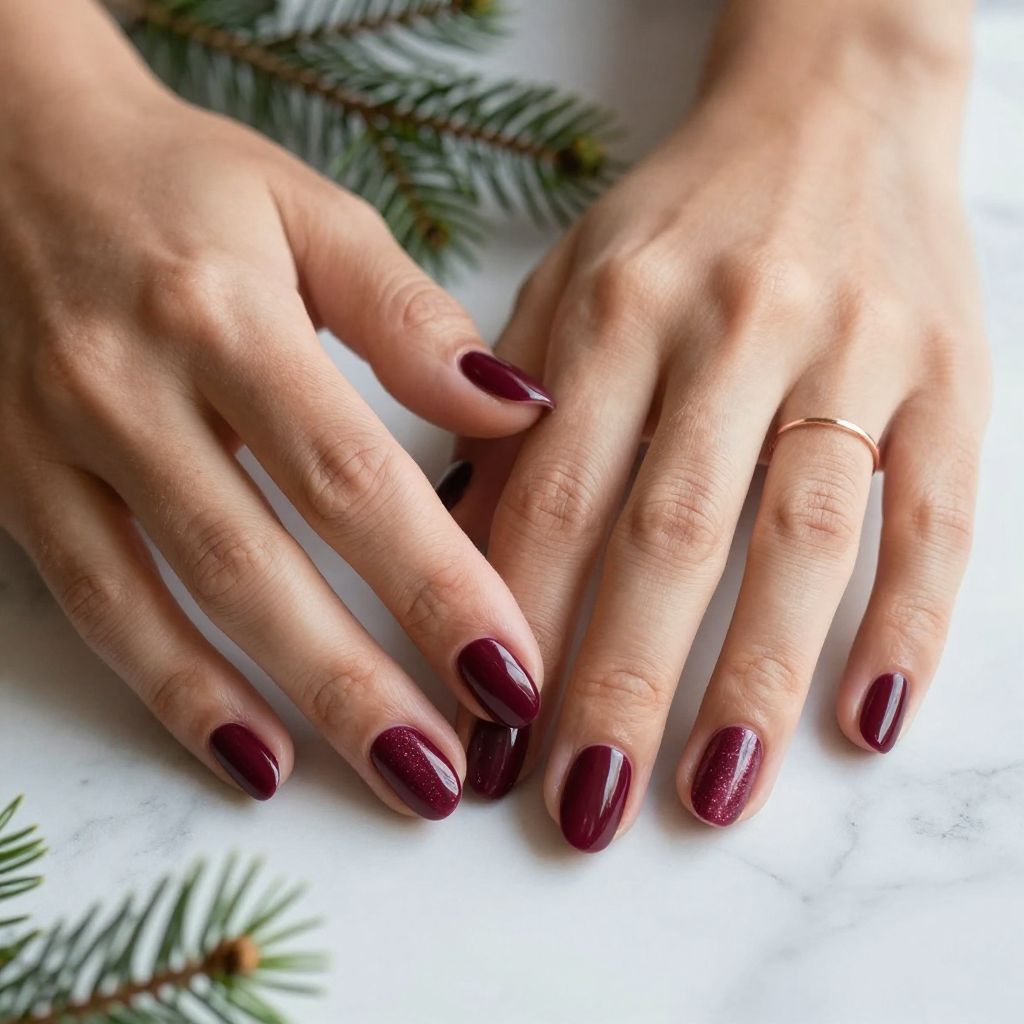 Deep Burgundy Shine