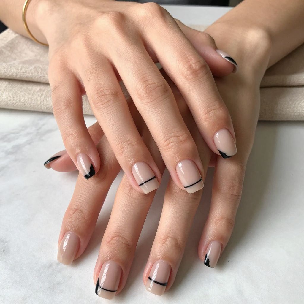 Short Square Nail Ideas 10