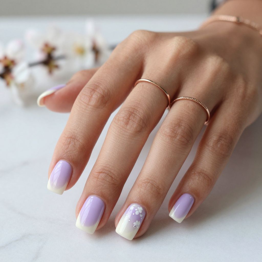 Short Square Nail Ideas 11