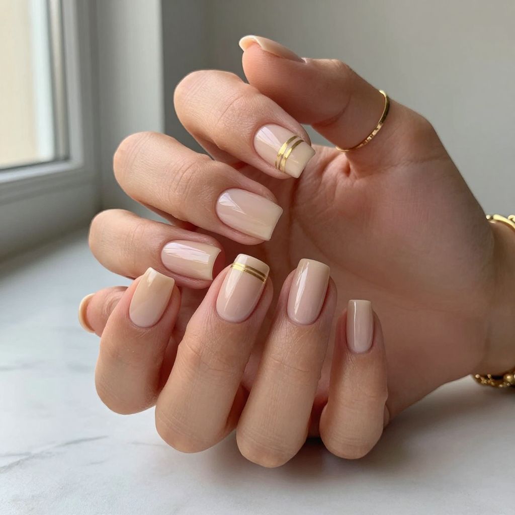Short Square Nail Ideas 14
