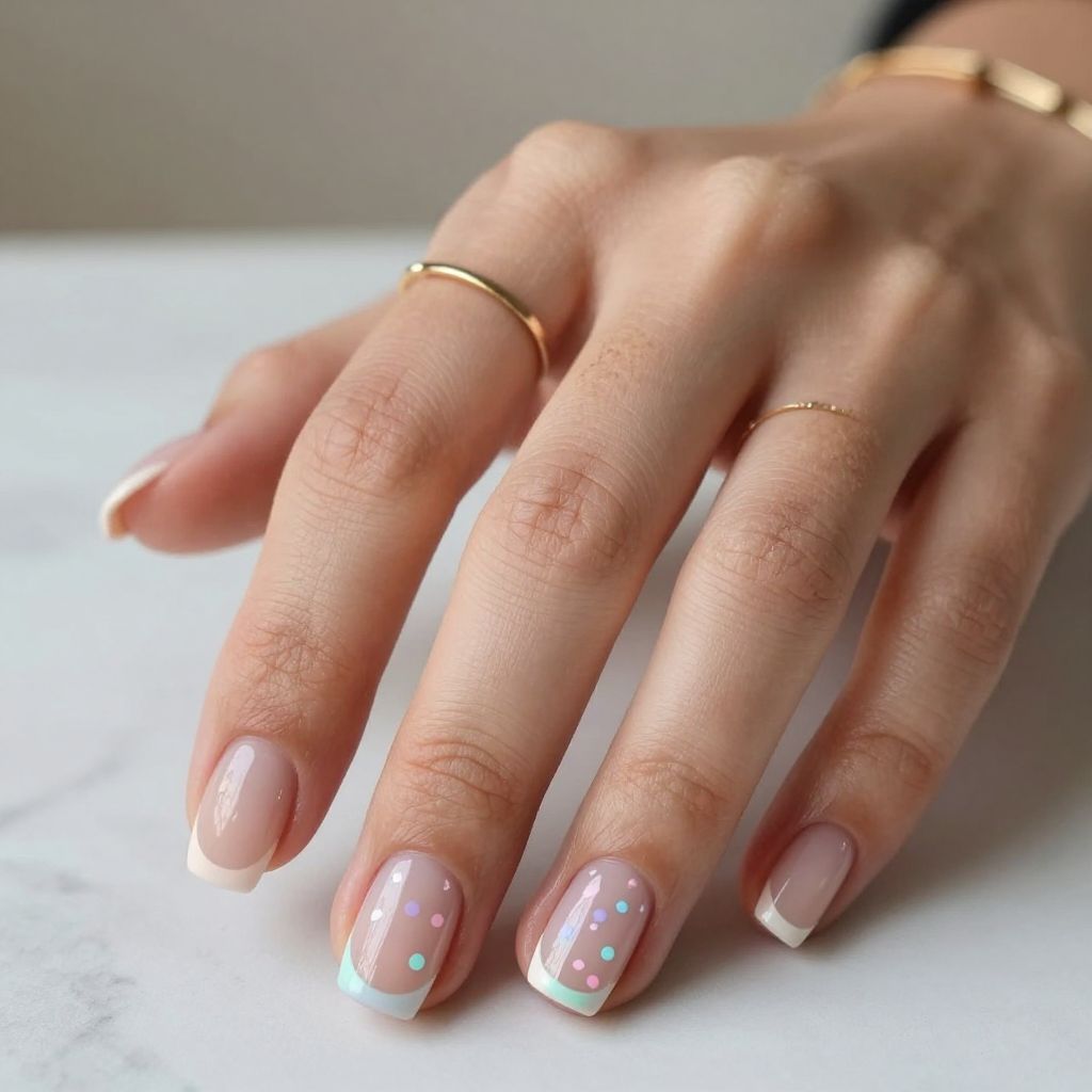 Short Square Nail Ideas 15