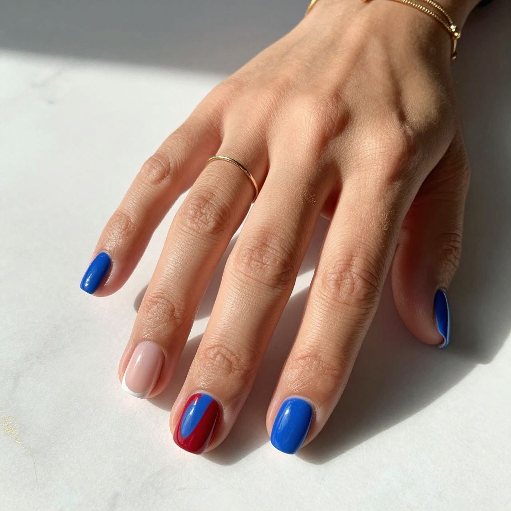 Short Square Nail Ideas 3