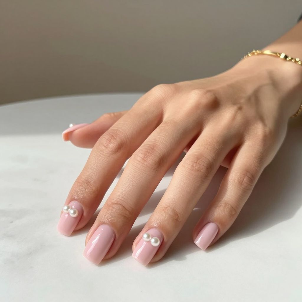 Short Square Nail Ideas 9