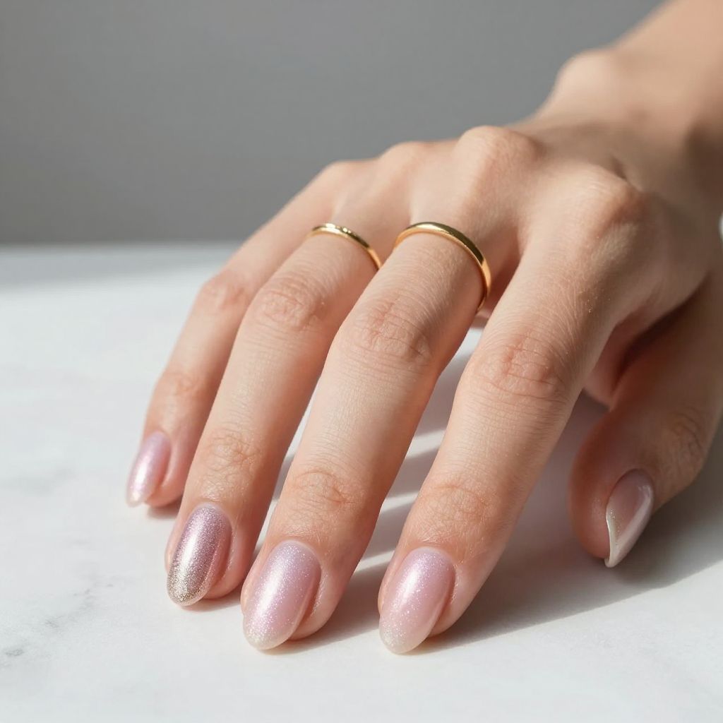 Simple Christmas Nail Ideas image 13