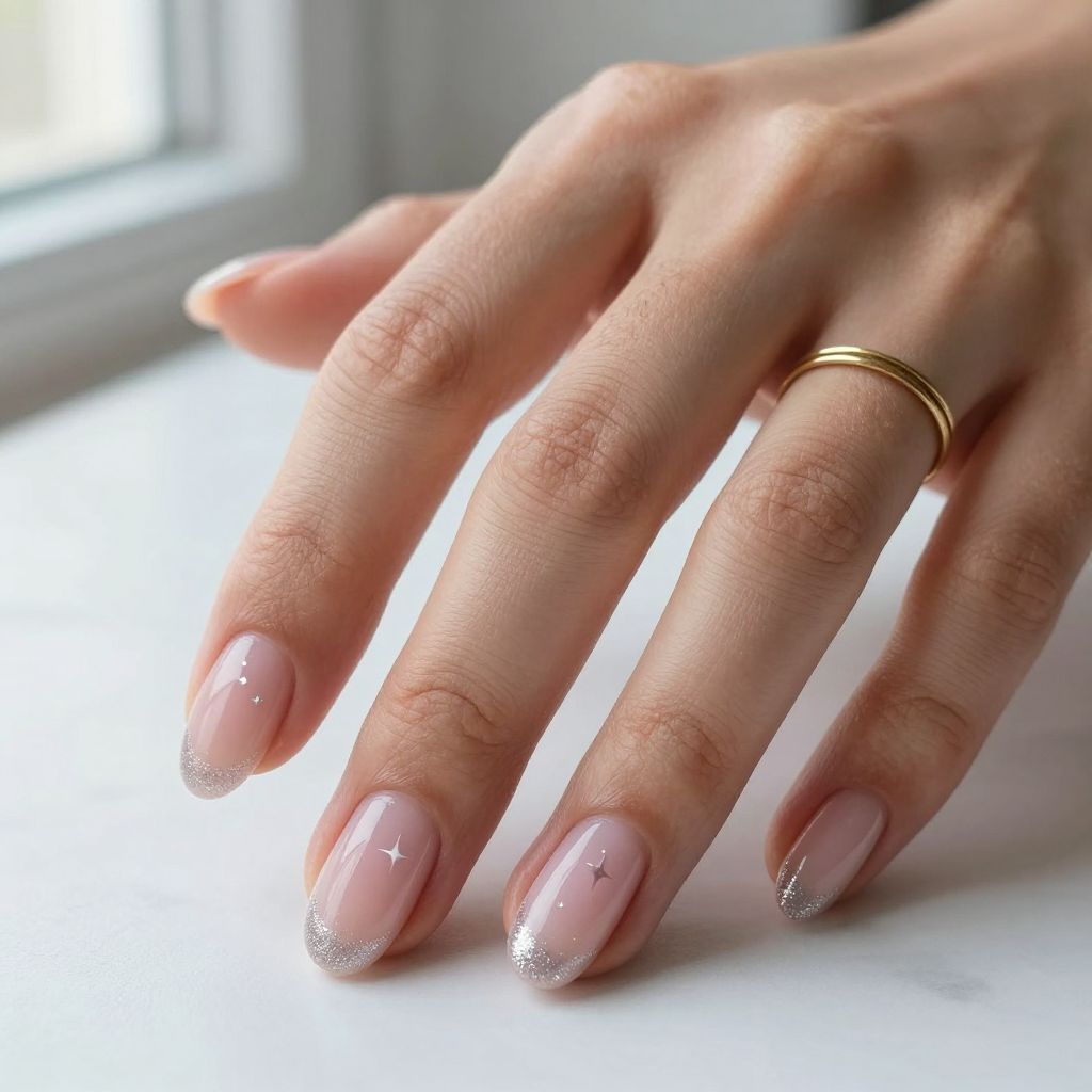 Simple Christmas Nail Ideas image 4