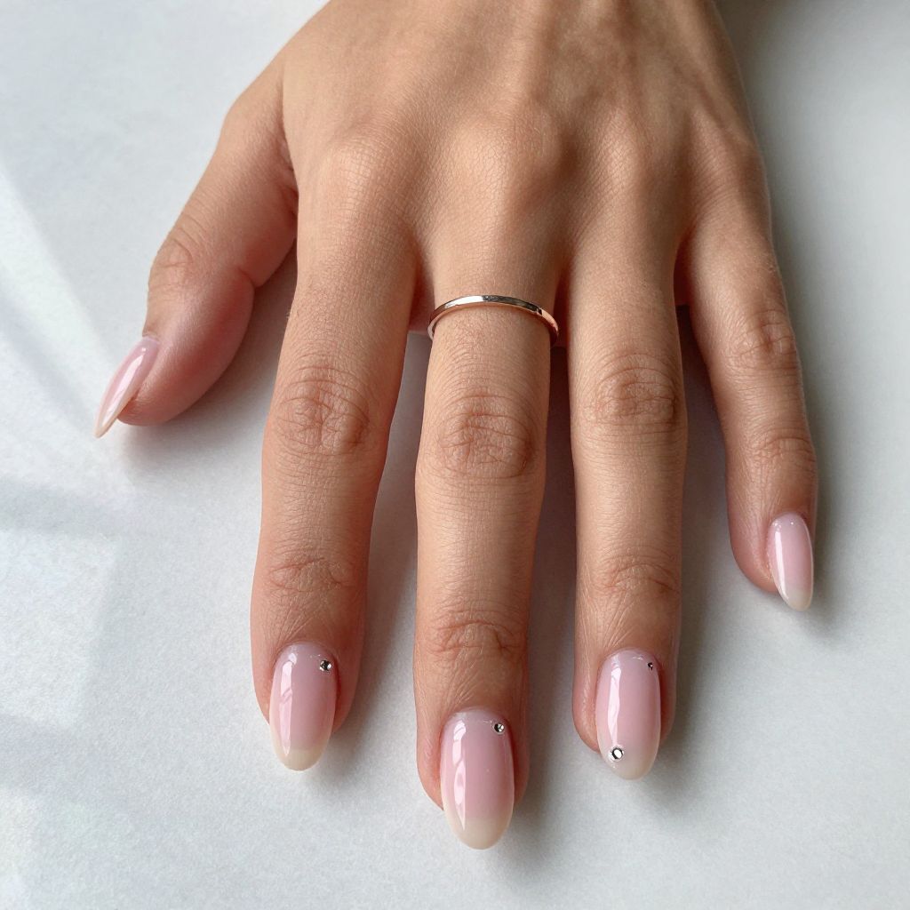 Soft Pink Almonds with Glossy Perfection