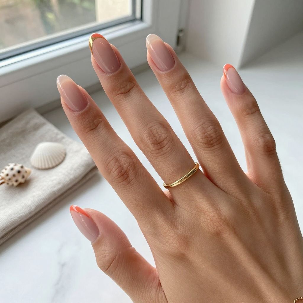 Coral Gradient French