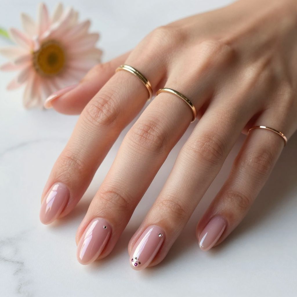Pink Chrome Almond