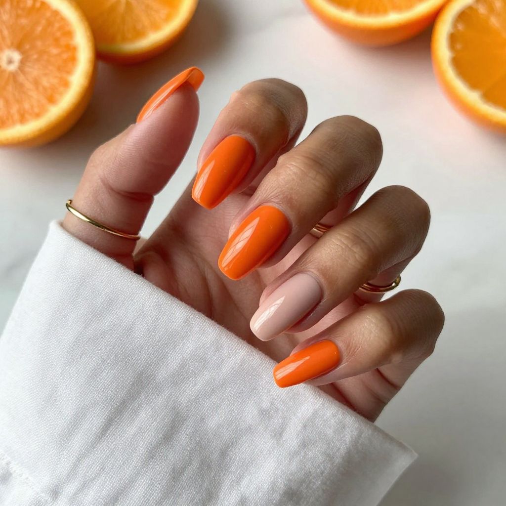 Tangerine Gloss Almond
