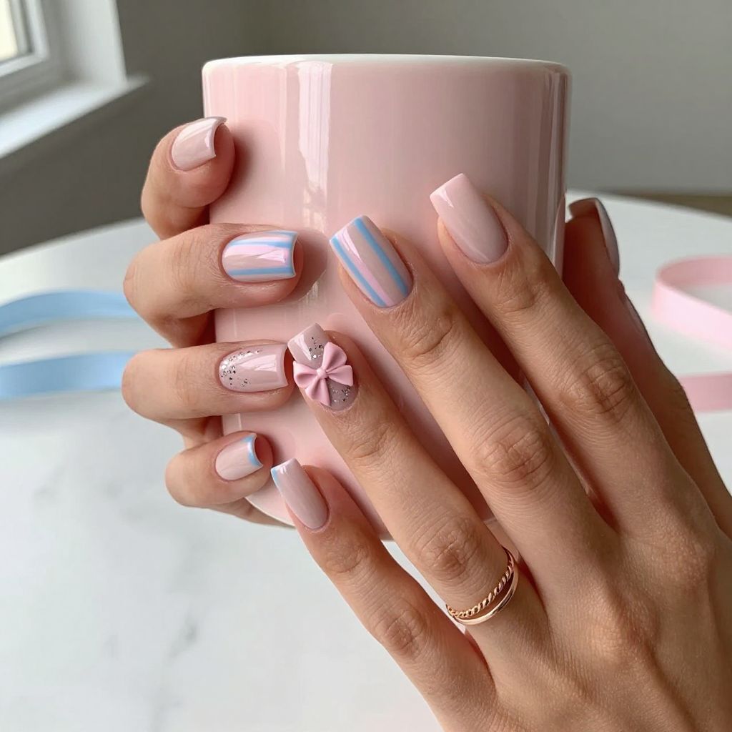 Statement Accent Nail Mix