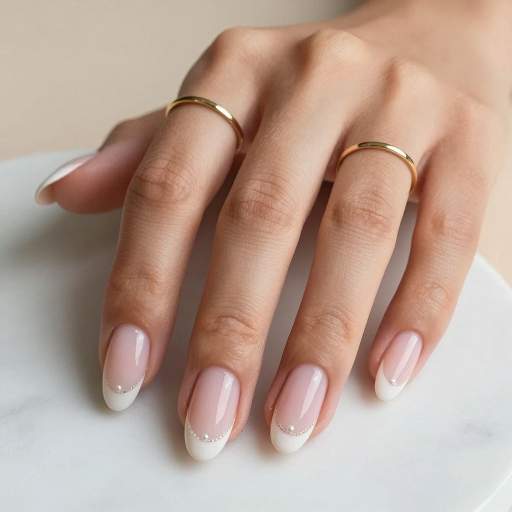 French Ombre With Sheer Pink