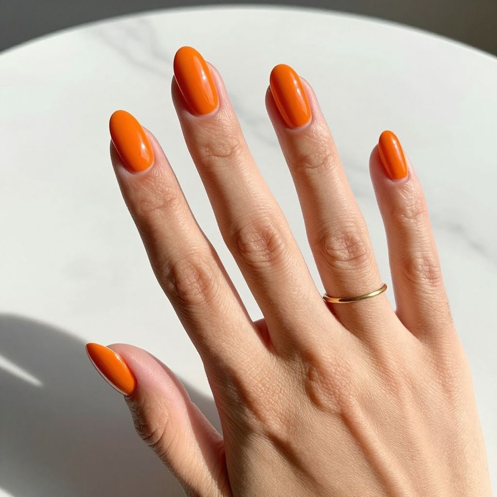 Glossy Tangerine Almonds