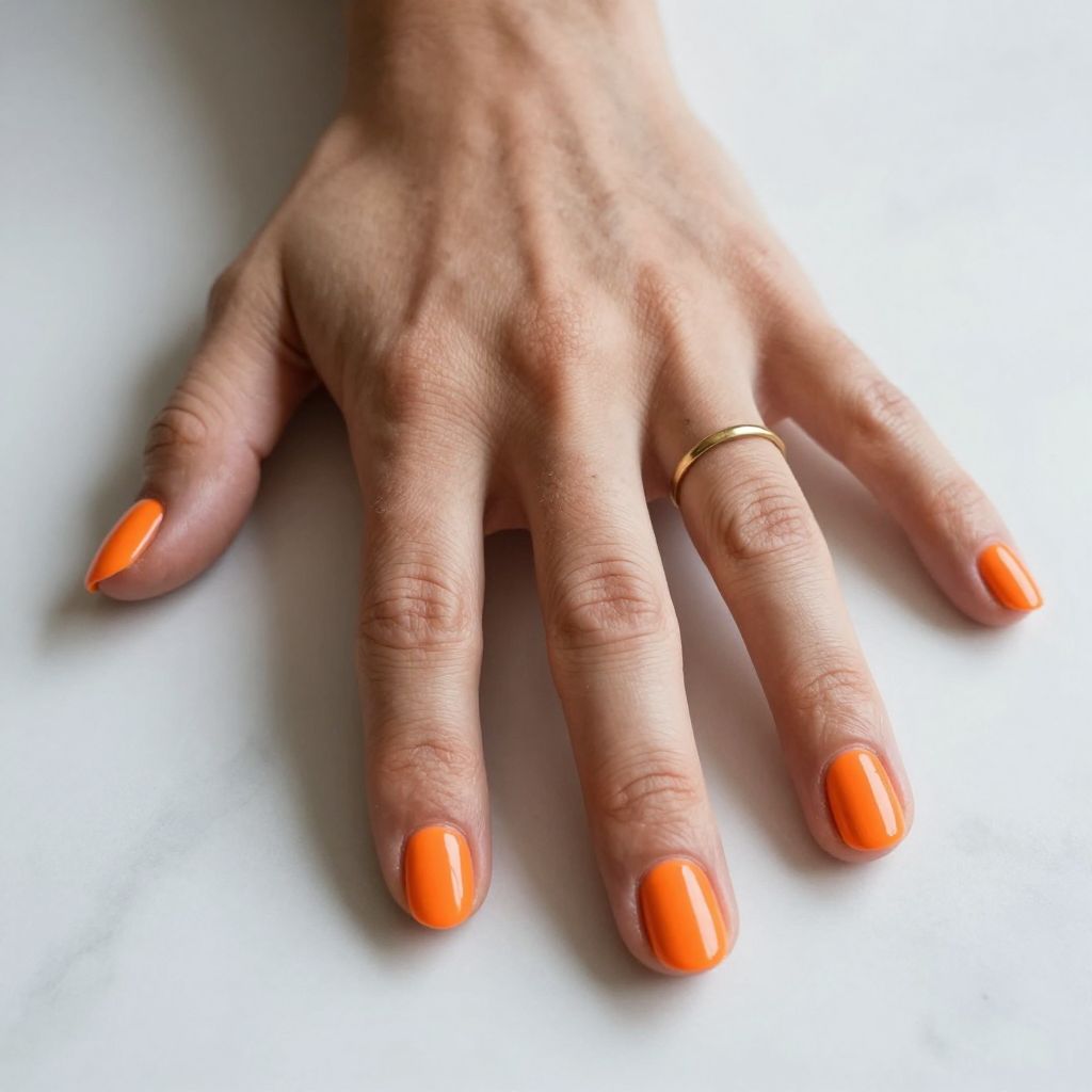 Neon Orange Shorties